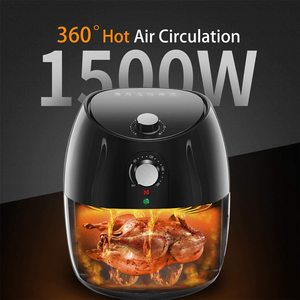 Aigostar Air Fryer's hot air circulation.