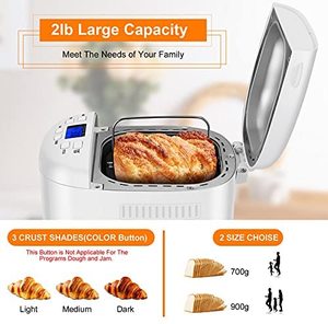 Aolier Bread Machine's settings.