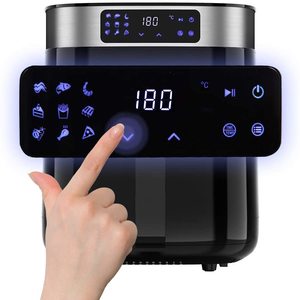 Aucma Air Fryer's controls.