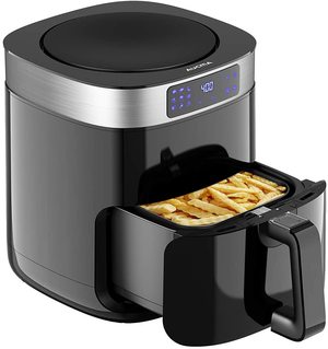 Aucma Air Fryer in use.
