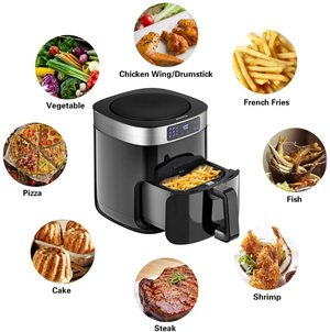 Food suitable for the Aucma Air Fryer.