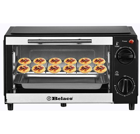 Main view of the Belaco BTO-109N Mini Toaster Oven.