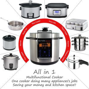 Bertelin Digi Cooker performing multiple functions.