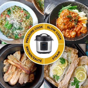 Crock-Pot CSC051 Express Multi-Cooker's capability.