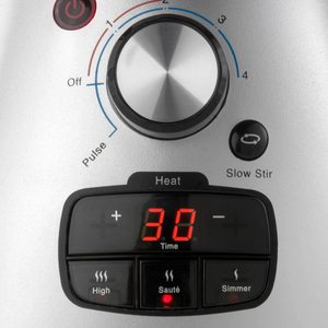 Cuisinart Soup Maker Plus's controls.