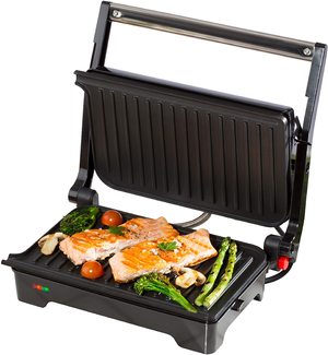 Daewoo SDA1572GE Grill in use.