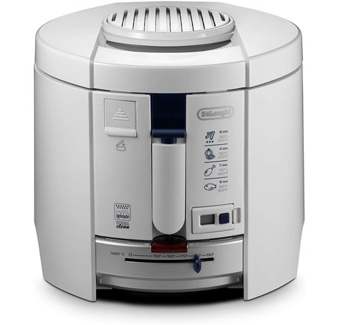 Main view of the De'Longhi F26237.W Deep Fryer.