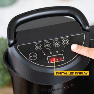 Drew & Cole Soup Chef Essential's controls.