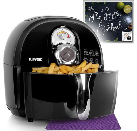 Duronic AF1/B Air Fryer Main view of the Duronic AF1/B Air Fryer.