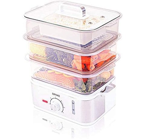 Main view of the Duronic FS87 Food Steamer.