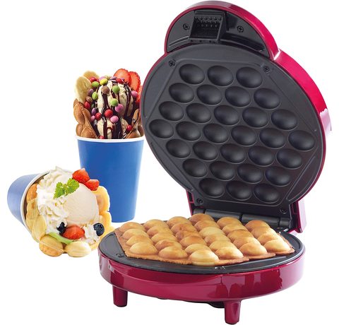 Main view of the Giles & Posner Bubble Waffle Maker.