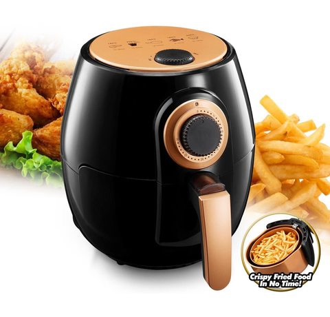 Gotham Steel Air Fryer Main view of the Gotham Steel Air Fryer.