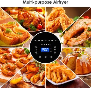 Hosome Air Fryer's various uses.
