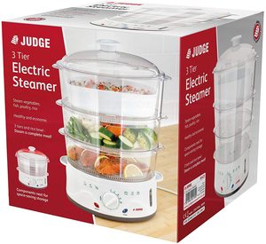 Judge JEA25 Electric Food Steamer's box.