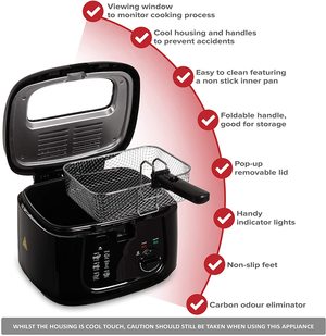 LIVIVO Deep Fat Fryer's features.