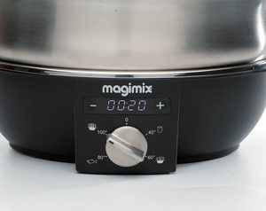 Magimix 11581 Multi-Functional Steamer's controls.