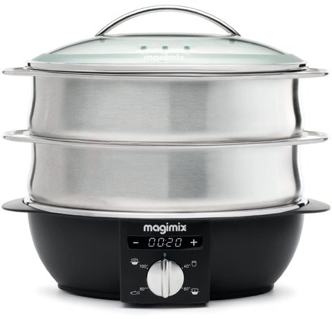 Main view of the Magimix 11581 Multi-Functional Steamer.