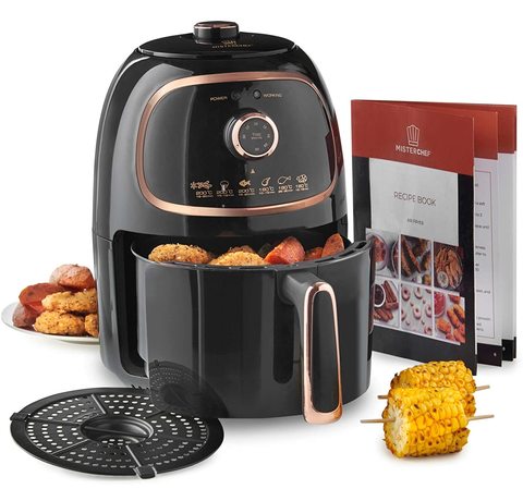 MisterChef Air Fryer Main view of the MisterChef Air Fryer.