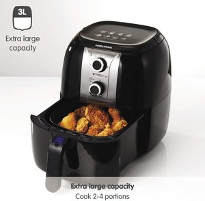 Morphy Richards Health Air Fryer's large capacity.