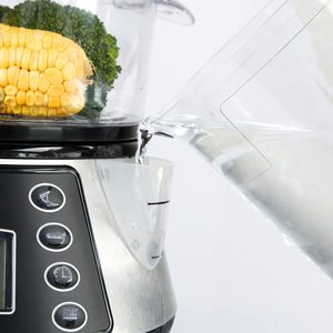 Refilling the NaturoPure Food Steamer.