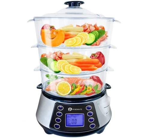Main view of the NaturoPure Food Steamer.