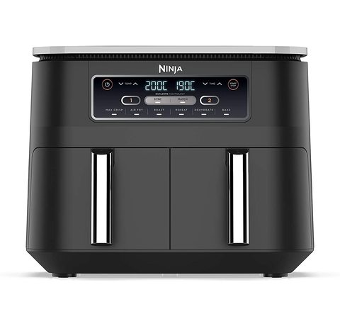 Main view of the Ninja Foodi Dual Zone Air Fryer.
