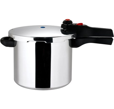 Main view of the Prestige Aluminium Pressure Cooker.