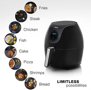 Suitable foods to cook with the Princess Digital Air Fryer.