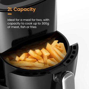 Pro Breeze 2L Air Fryer in use.