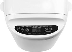 Progress EK4219P Digital Bread Maker's controls.