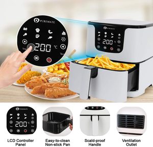 PureMate Air Fryer's design.
