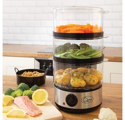 Main view of the Quest 35220 Food Steamer.