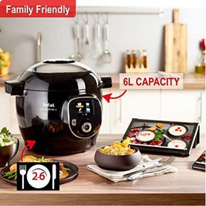 Tefal Cook4Me Plus Connect One Pot Digital Multi-Cooker's large capacity.