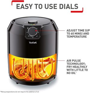 Tefal Easy Fry Classic Air Fryer's air pulse technology.