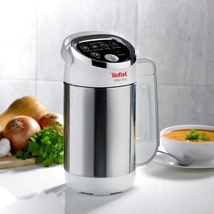 Tefal Easy Soup and Smoothie Maker in a kitchen.