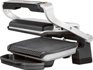 Empty view of the Tefal OptiGrill+ Health Grill.