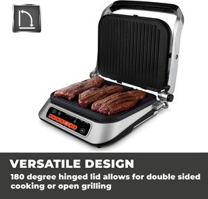 Tower Precision Grill XL in use.