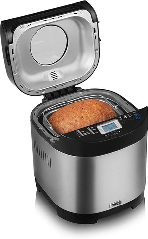 Tower T11001 Digital Bread Maker in use.