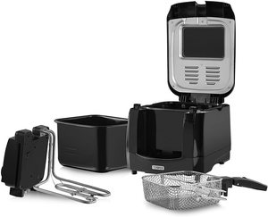 Tower T17002 Deep Fat Fryer's components.