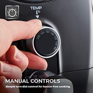 Tower T17021 Manual Air Fryer's thermostat.