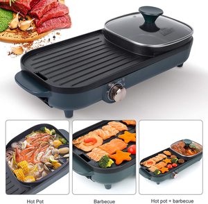 Uten Portable Electric Grill in use.