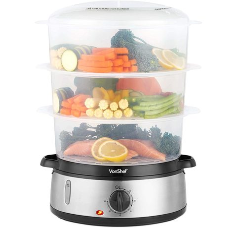 Main view of the VonShef Food Steamer.