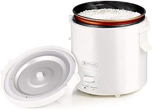 White Tiger Rice Cooker in use.